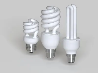 Bulb Light 3D model