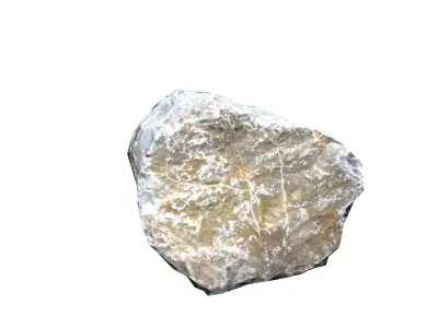 Forest Stone  Game-Ready Low-poly 3D model