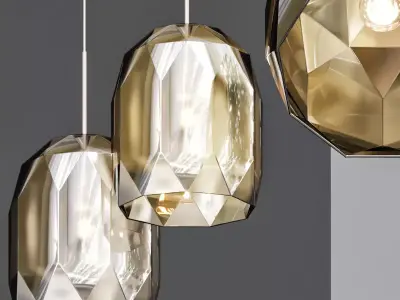 Polygon Lasvit Pendant 3D model