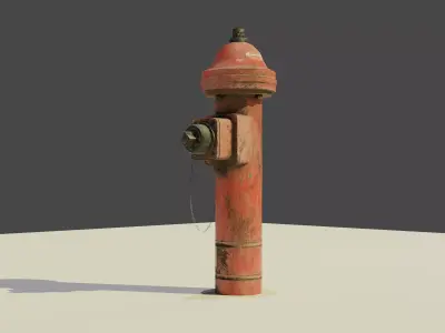 fire hydrant 3D model 18