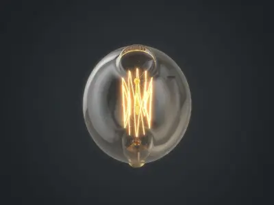 Light bulb 24 3D model