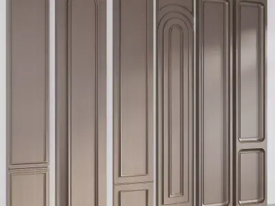 WALL PANEL NO4 A 3D model