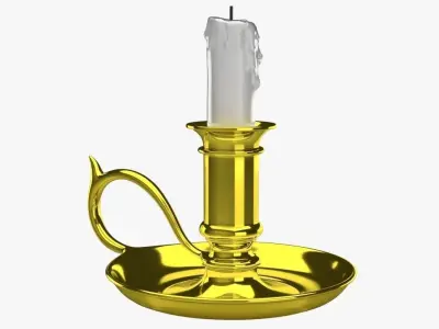 Candlestick Holder 3D model