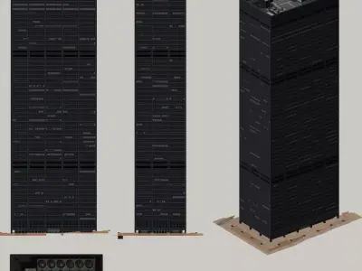 one liberty plaza Low-poly 3D model