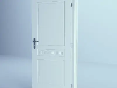 White Door 25 3D model