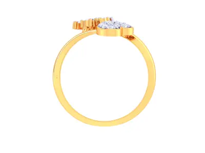 Women Ring  Render 3dm STL OBJ FBX Details 3D print model 155
