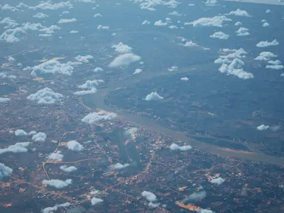 Vientiane Laos City Landscape 3D Model 3D model