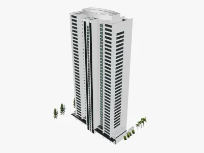 Ultra Broadbeach Low-poly 3D model