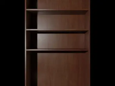 Kas Rosewood Display Cabinet 3D model