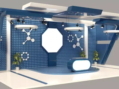 Virtual Studio 3D model