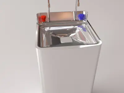Drinking Fountain 3D model