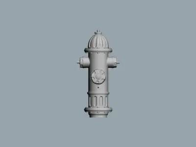 Fire Hydrant 3D model