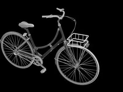 Vintage Bicycle Free 3D model