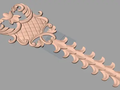 CNC 3D relief models STL format file used for artcam aspire E359 3D model
