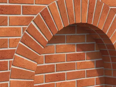 Swanage Handmade Light Red Brick Texture Texture