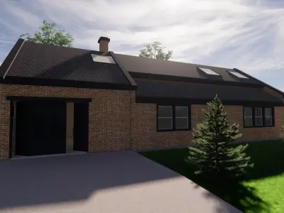 Home Addition 3D model
