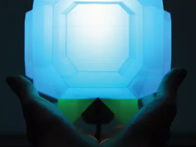 Diamond Berry Designer Table Lamp   3D print model