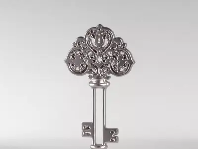 A Key 3D print model