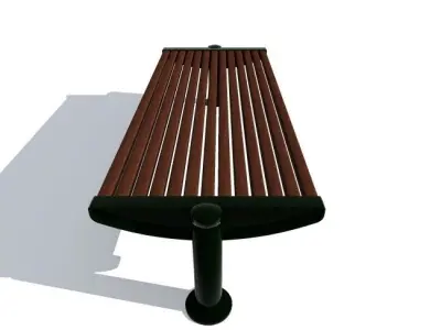 Bench 3D model