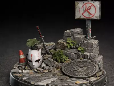 Kakashi Street Ninja 3D print model