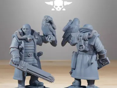 National Guard - Captain Julius 3D print model