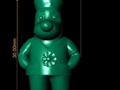 Peace toy 3D print model