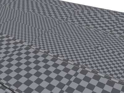 TRAM TRACKS type one 3D model