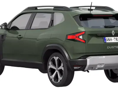 Renault Duster 2024 3D model