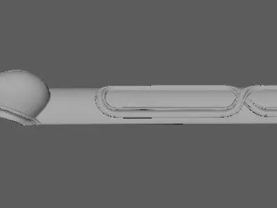 leg High quality 3d models for processing on a cnc machine 3D model 23