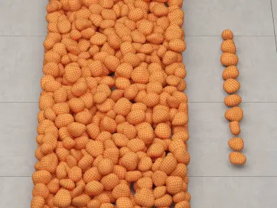 Pebble gray 3D model