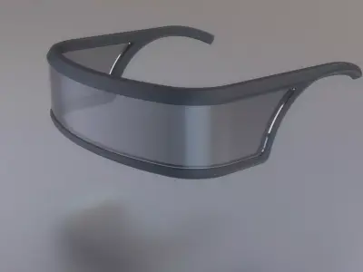 Sci-fi Glasses  3D model