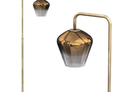 READING FLOOR LAMP 100 3D model