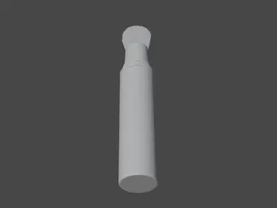 makeup brush 3D model