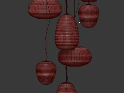 CANDLE wyway pendant light 3D model