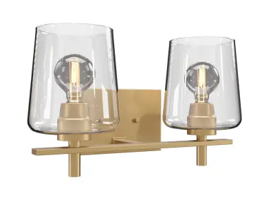 Calais Bath Vanity Wall Light P300361 3D model