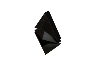 Ethereum Classic v2 007 Low-poly 3D model