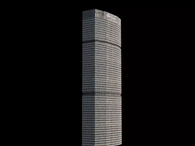 MetLife Building - NYC Low-poly 3D model