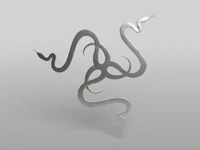 Razer Logo v2 004 Free low-poly 3D model