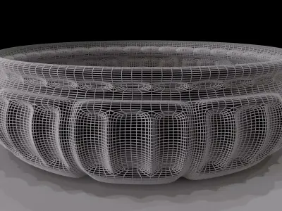 Turkish bath bowl 3D model