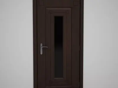 CGAxis Door 3D model