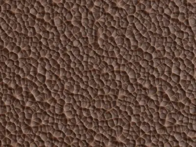 Hand-Carved Hammered Wood Surface PBR Texture