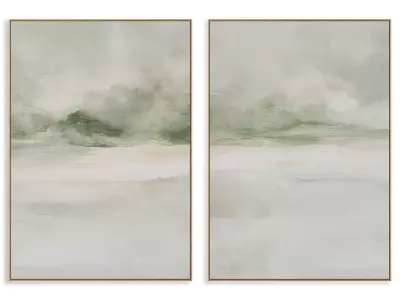Abstract Painting Frame set 3D model 580