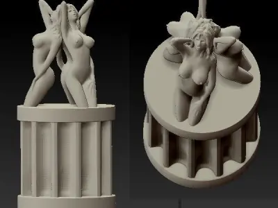 ErosDeco Colonna 3D print model