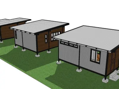 Creative Design-Holiday Cabin-037 3D model
