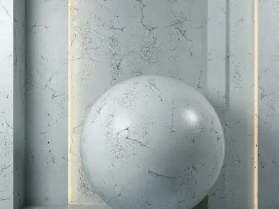 4K Worn Concrete Textures  - Seamless PBR - 3 Patterns Texture