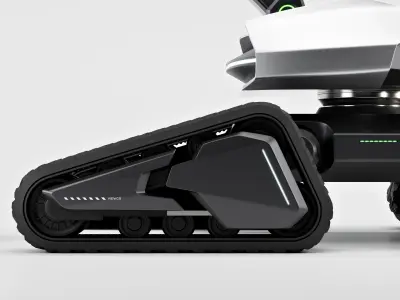 Cyber Excavator 3D model