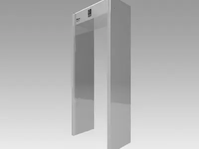 Multizone Door Frame Metal Detector  3D model