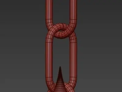 Erika Two Tier Chandelier by Thomas O Brien 3D model