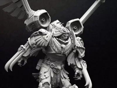 THE CROW LORD 3D print model