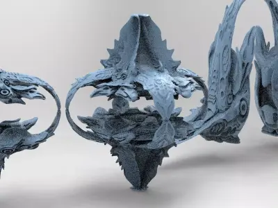 Wraith Hive base 3 models 3D model